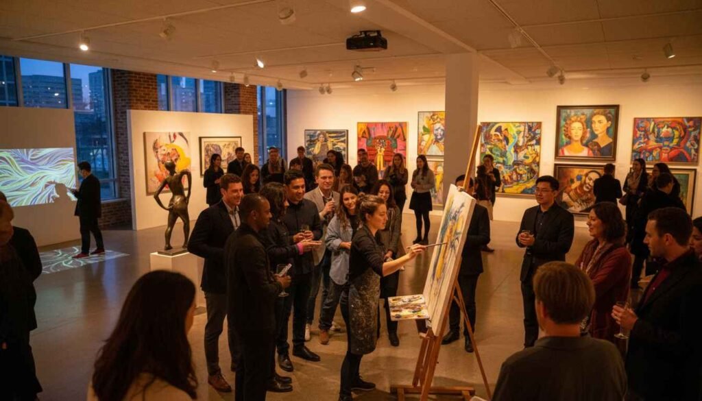 art entertainment and recreation industry