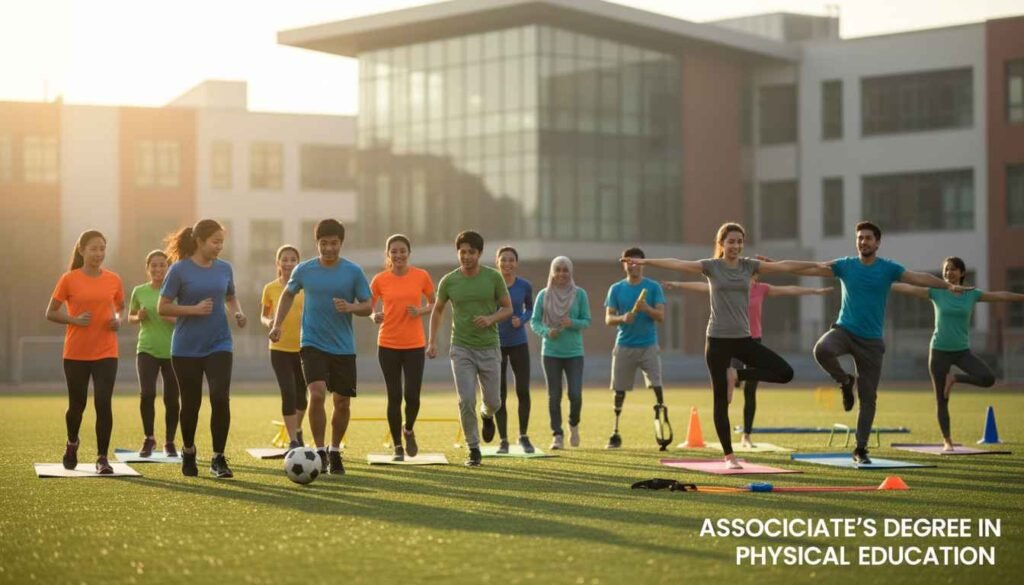 associate's degree in physical education