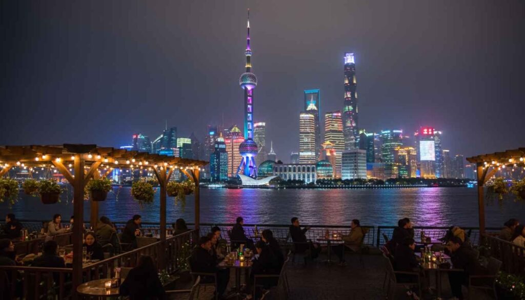 best places to visit in shanghai at night