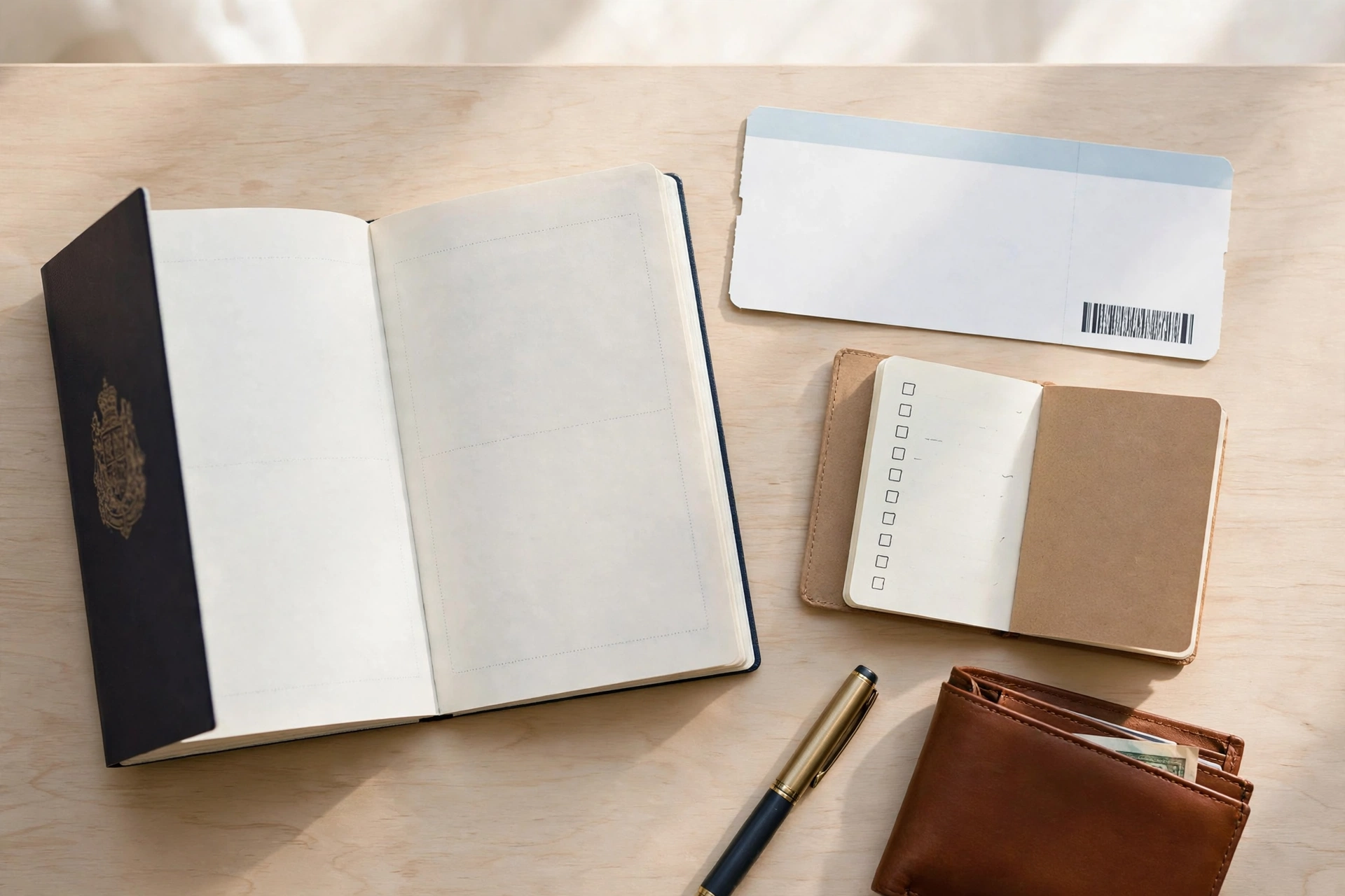 travel documents checklist for international trips